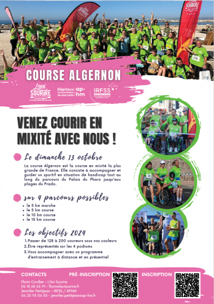 MEDICA SUD PARTICIPE A LA COURSE ALGERNON