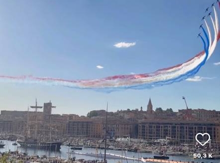 ARRIVEE DE LA FLAMME OLYMPIQUE